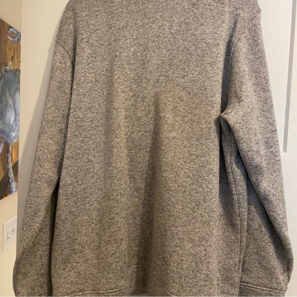 Eddie Bauer Men's Heather Gray Crewneck Sweater - Picture 3 of 6